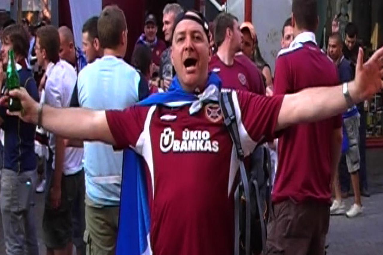 Dinamo - Hearts navijaci