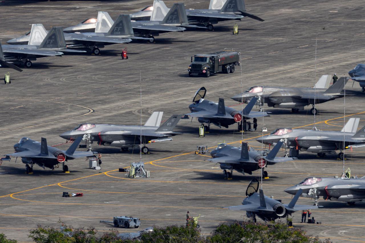 Military build up continues in Puerto Rico, amid tensions between U.S. President Trump's administration and the government of Venezuelan President Nicolas Maduro