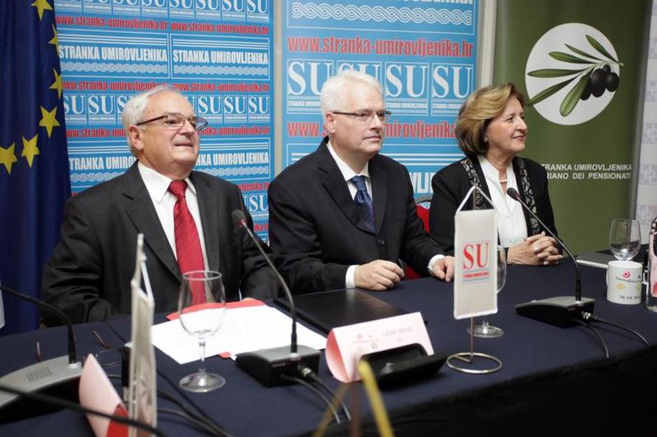 Predstavnici stranaka umirovljenika dali potporu Ivi Josipoviću 