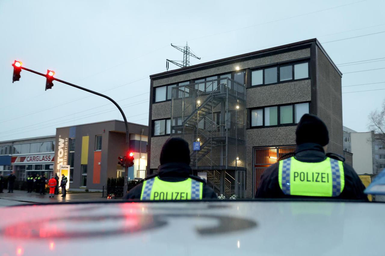 Forenzičari istražuju mjesto zločina u Hamburgu