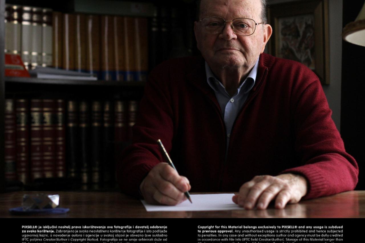 '15.01.2013., Zagreb - Igor Gjadrov, dirigent i pedagog, zavrsio je studij dirigiranja kod Milana Horvata na Muzickoj akademiji u Zagrebu. Photo: Anto Magzan/PIXSELL'