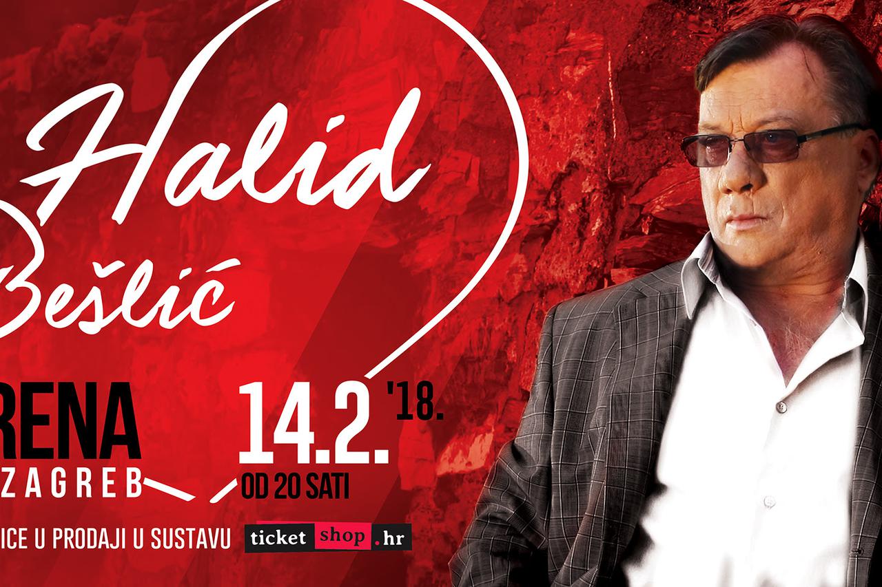 Halid Bešlić nakon četiri duge godine ponovno u Areni Zagreb