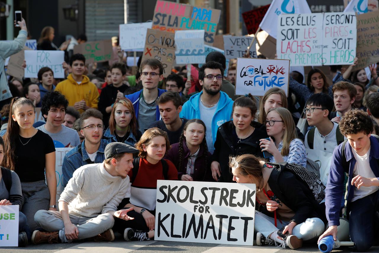 prosvjed mladih za klimatske promjene