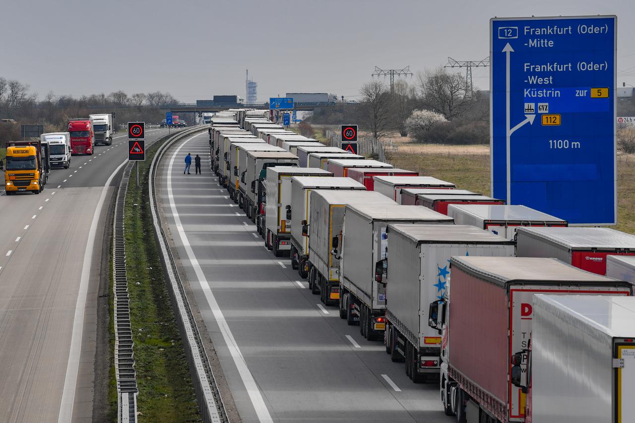 Zbog blokade na njema?ko-poljskoj granici kolone duge 60 km