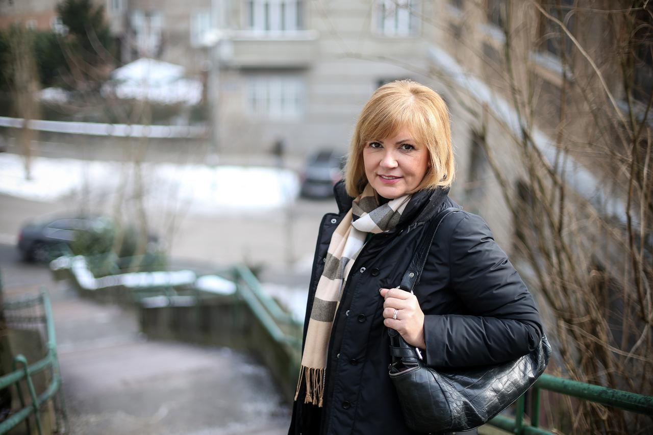 27.1.2017., Zagreb - Bernardica Juretic Rozman, bivsa ministrica socijalne politike i mladih.   Photo: Petar Glebov/PIXSELL