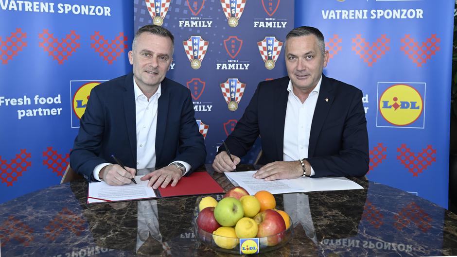 Lidl postaje Vatreni sponzor hrvatske nogometne reprezentacije