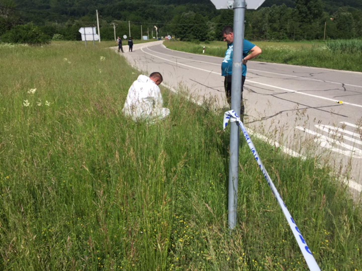 Mjesto pucnjave na krijumčara migranata