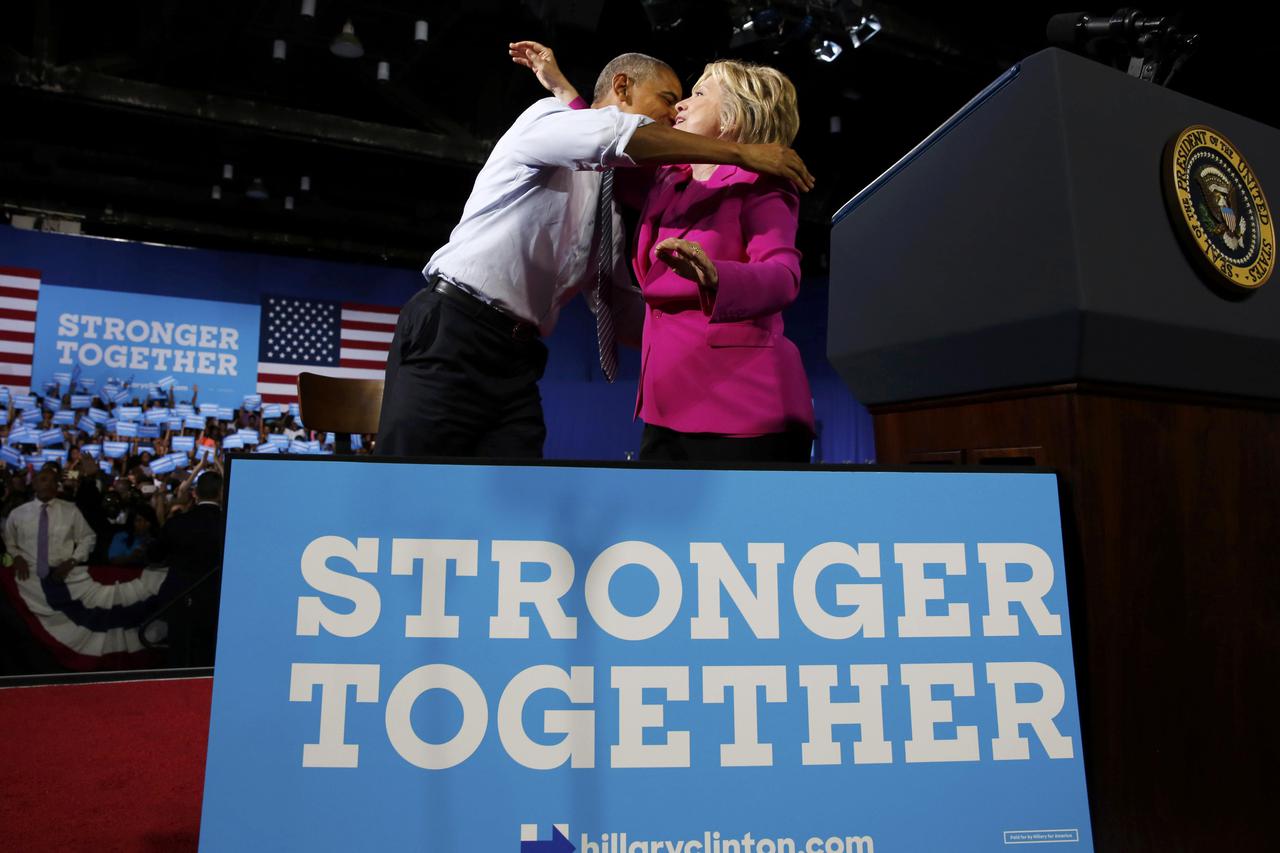 Barack Obama i Hillary Clinton