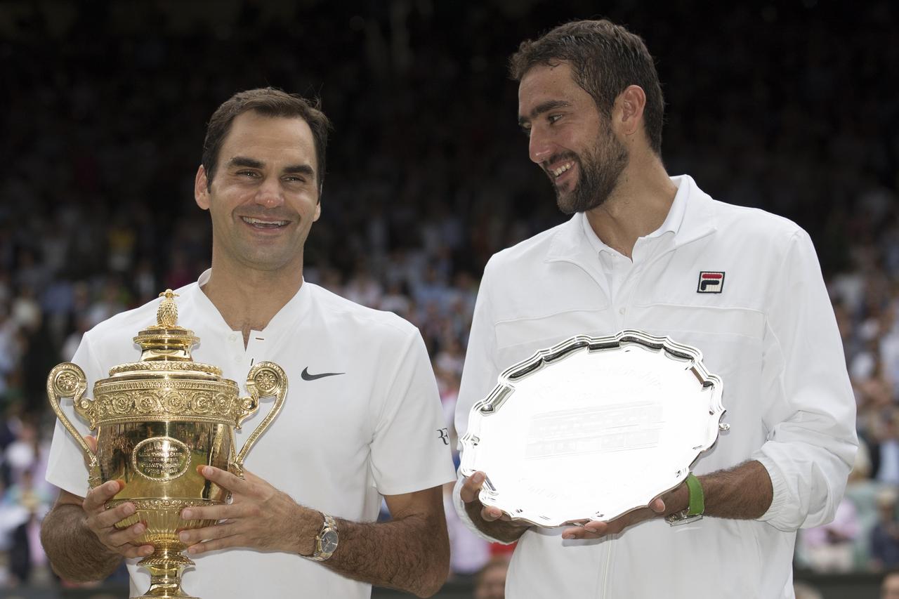 marin Čilić i Roger Federer