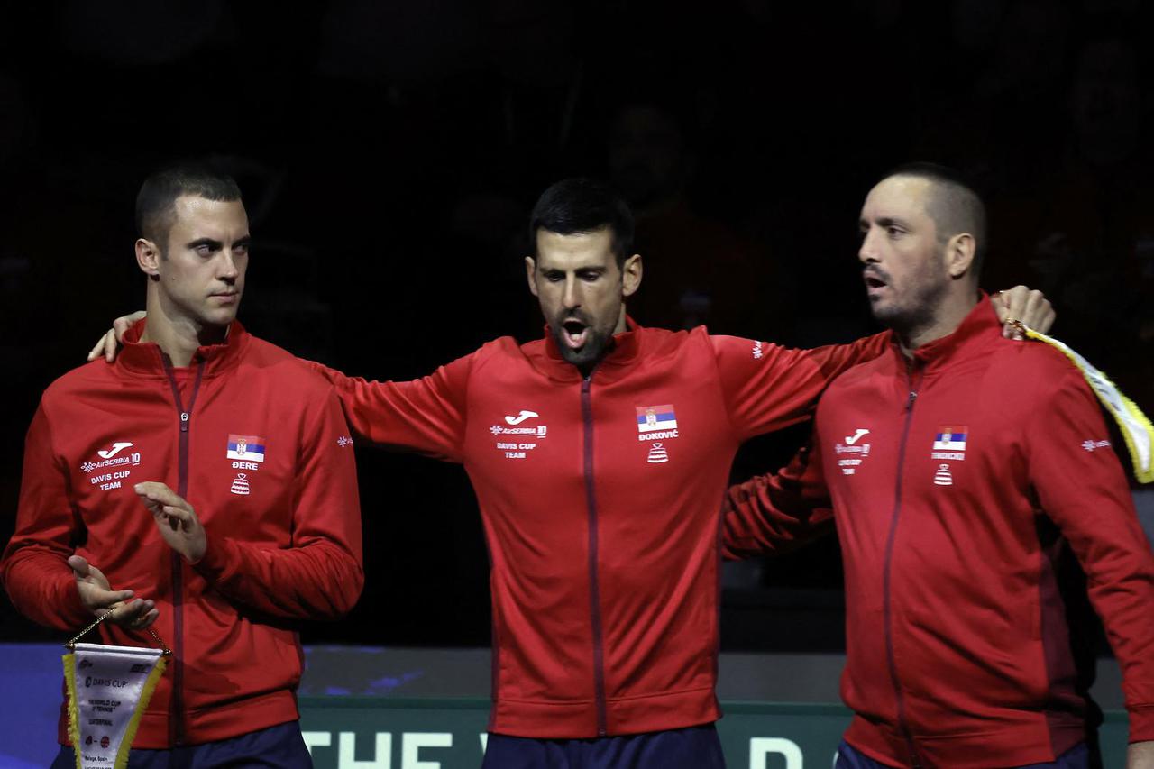 Davis Cup - Finals - Serbia v Britain