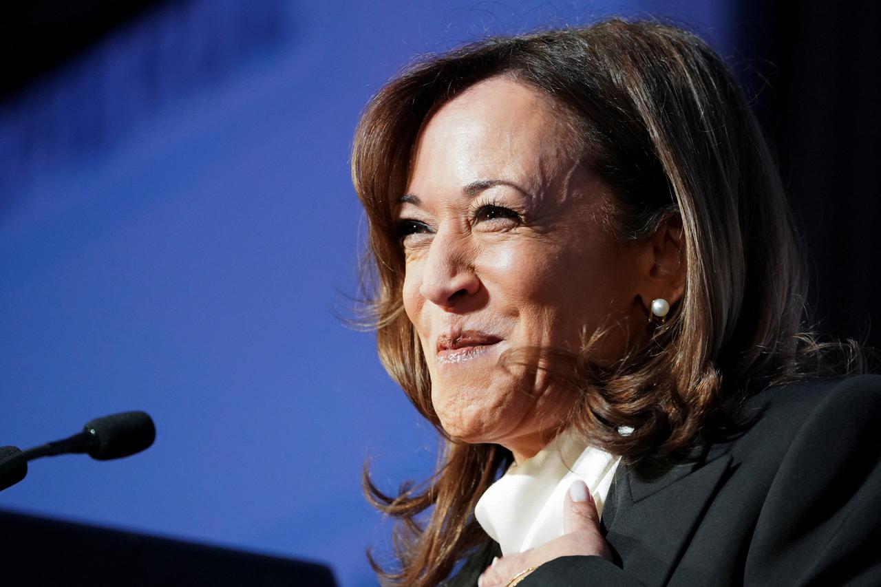 Former U.S. Vice President Kamala Harris attends gala in San Francisco