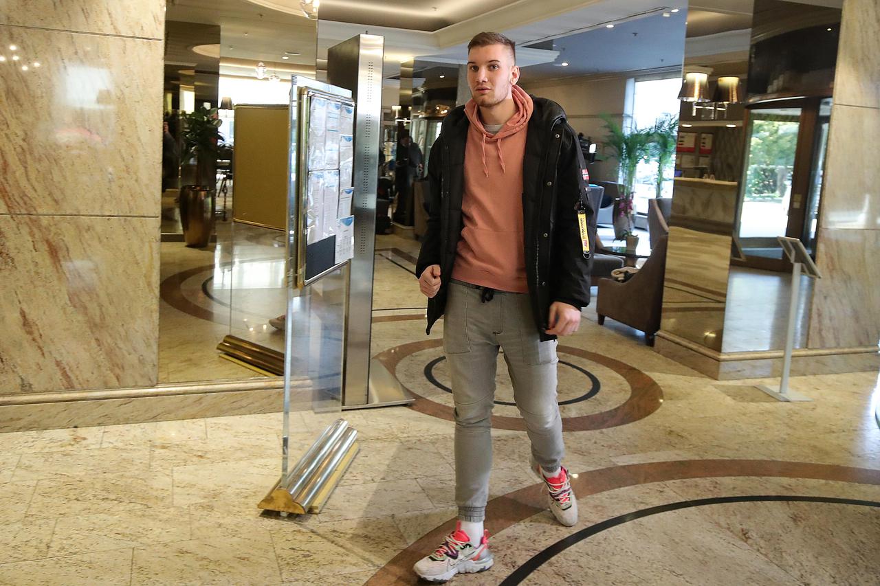 Zagreb: Okupljanje muške rukometne reprezentacije u zagrebačkom hotelu Westin 