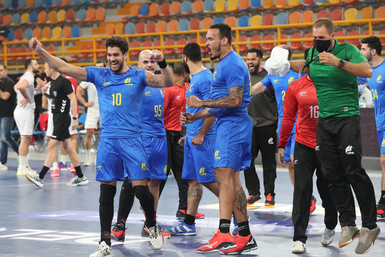 2021 IHF Handball World Championship - Preliminary Round Group B - Tunisia v Brazil