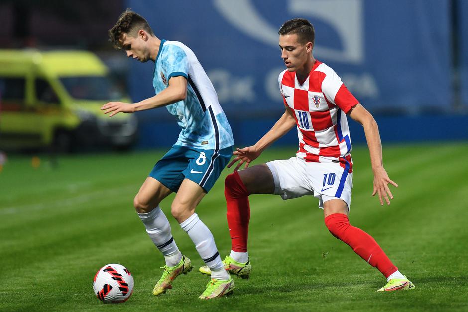 Hrvatska U21 reprezentacija u Varaždinu u kvalifikacijama za EP igra protiv Norveške