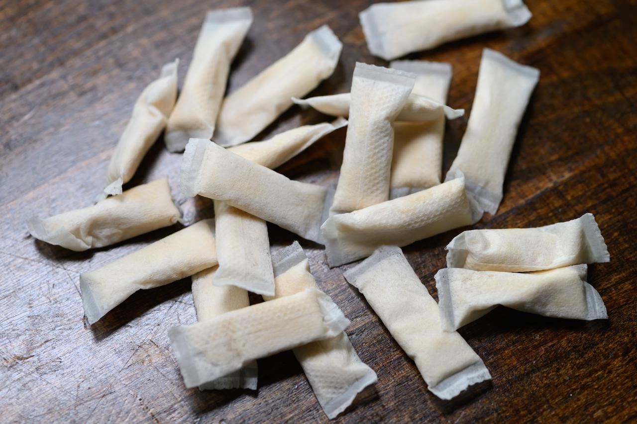 Tobacco-free nicotine pouches