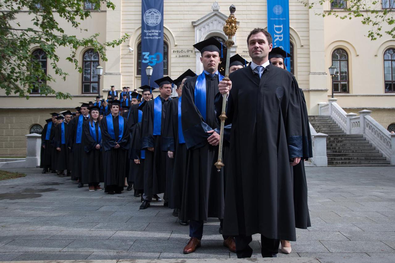 Svecana promocija doktora znanosti i umjetnosti Sveucilista u Zagrebu 