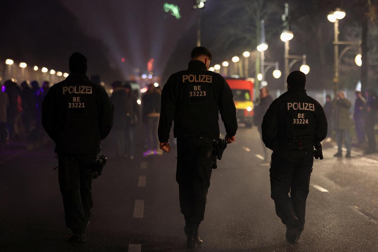 Berlin celebrates New Year's Eve with fireworks