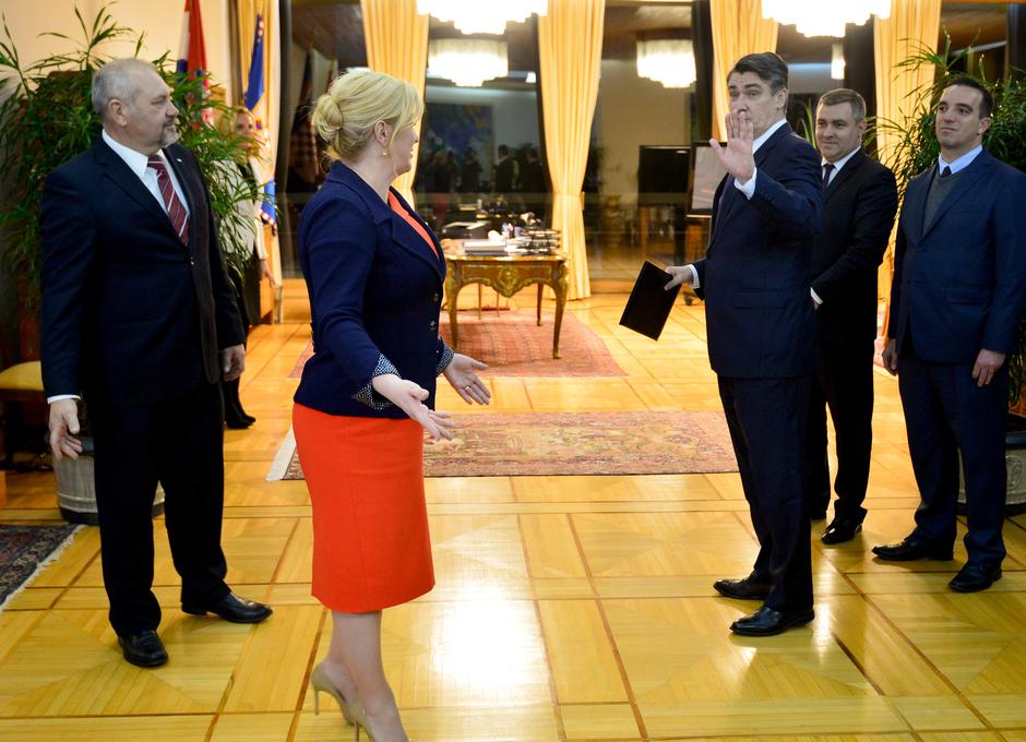 Zoran Milanović i Kolinda Grabar Kitarović