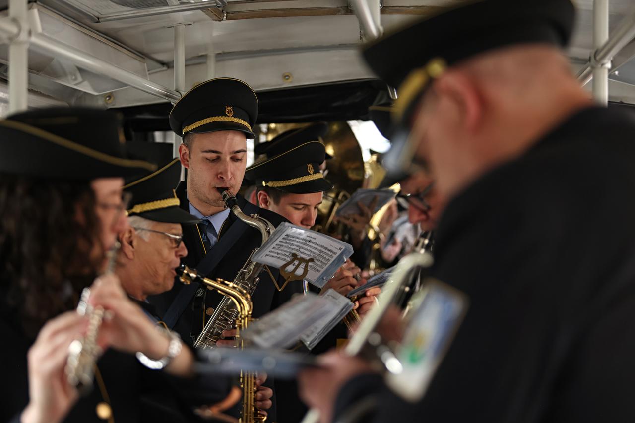 Orkestar ZET-a za Dan Grada Zagreba svirao po tramvajima