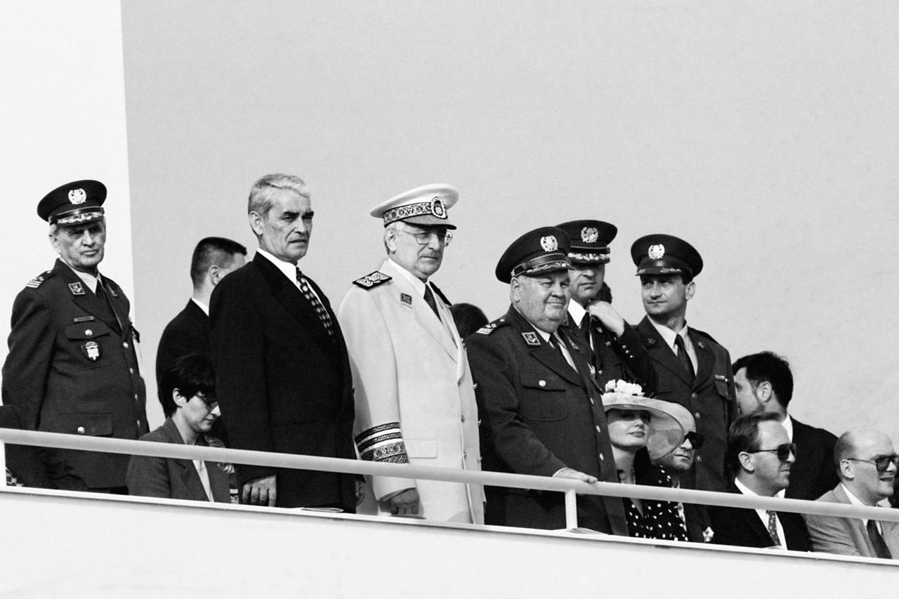 Janko Bobetko, Franjo Tuđman, Gojko Šušak