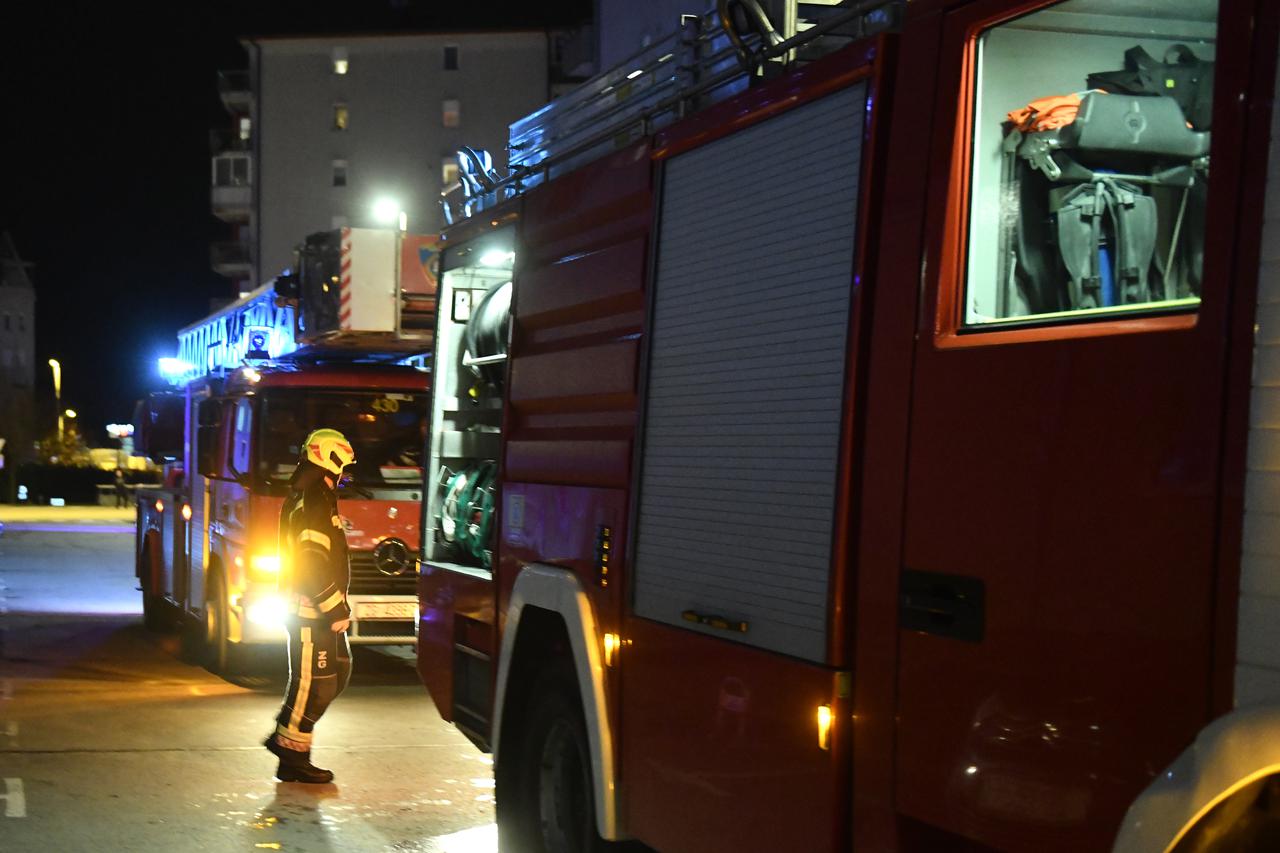 Zagreb: Izbio je požar u stanu na Jaruščici