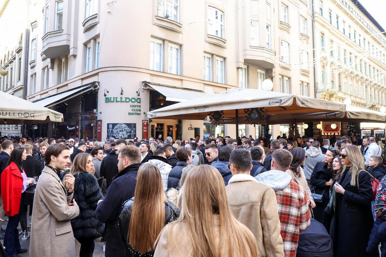 31.12.2022., Zagreb - Guzva u centru grada na zadnji dan 2022 godine. Photo: Luka Stanzl/PIXSELL