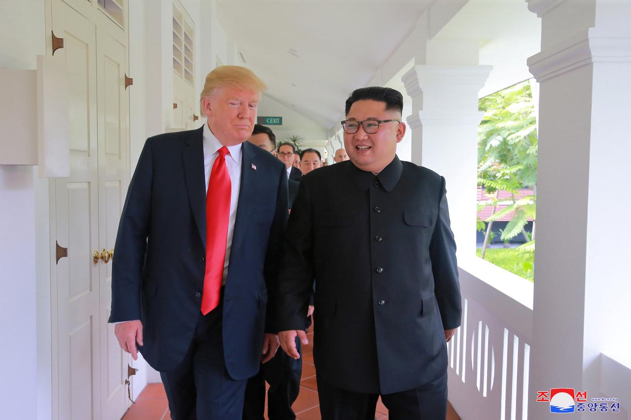 Donald Trump i Kim Jong-un