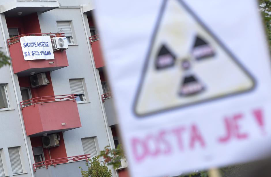 Zagreb: Prosvjed stanovnika zbog baznih stanica