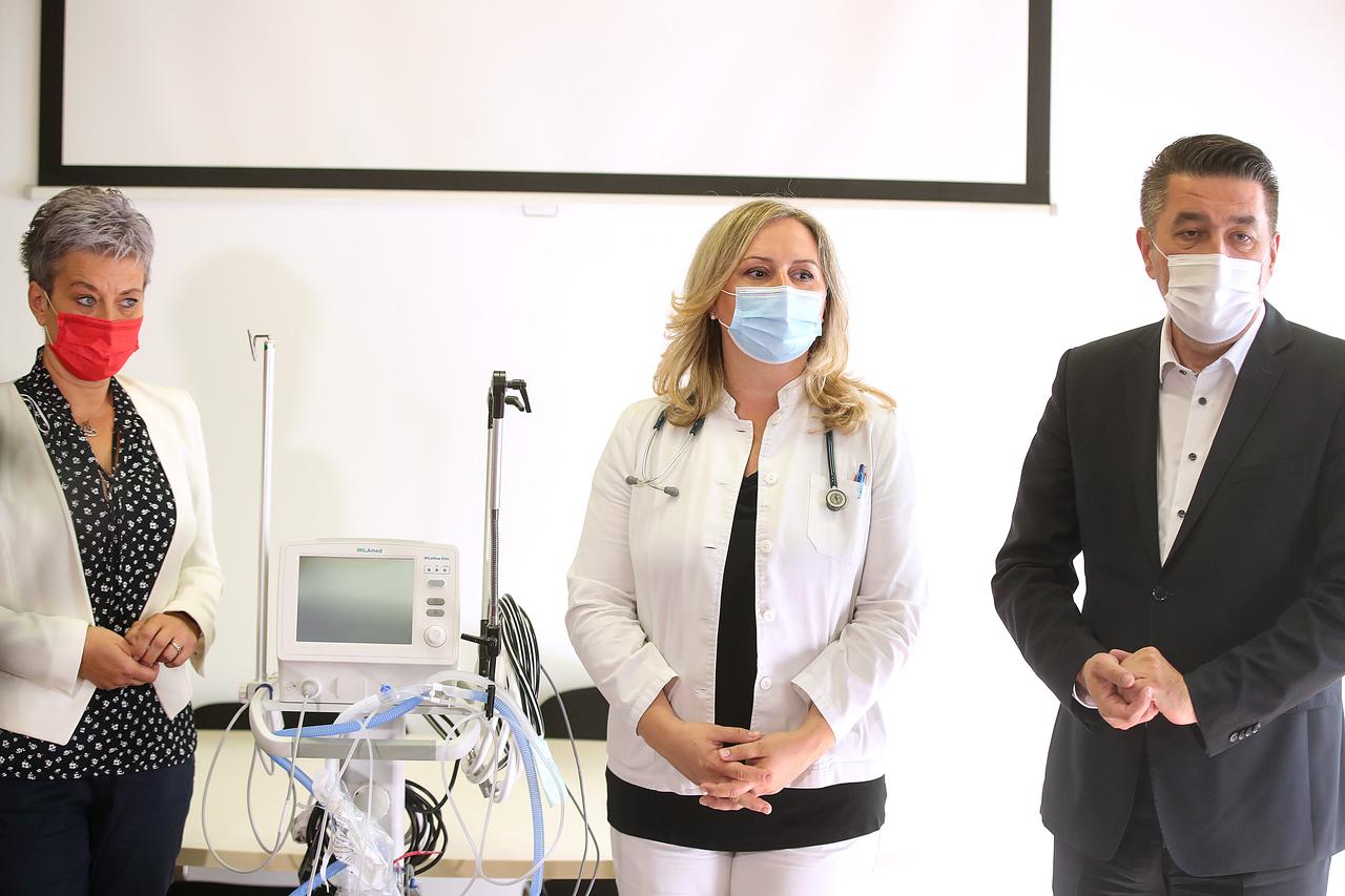 Zagreb: Uređaj za neivanzivnu ventilaciju doniran KB-u Sveti Duh