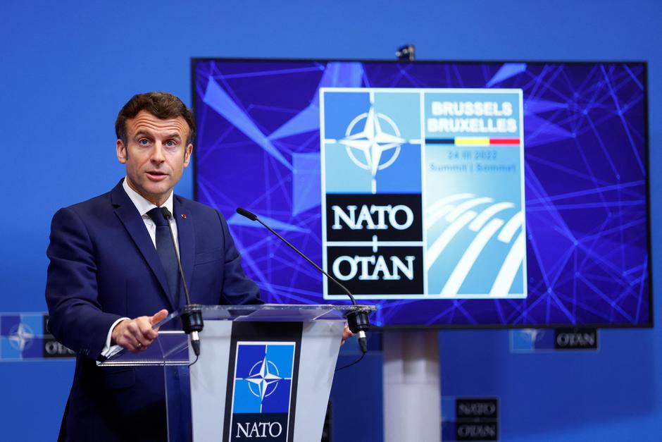 NATO summit on Russia's invasion of Ukraine, in Brussels