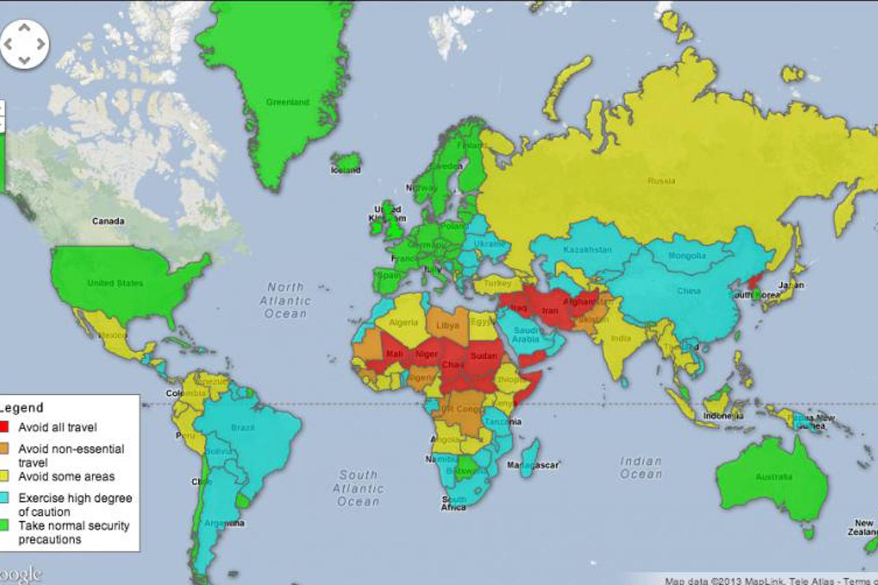 turisti opasne države