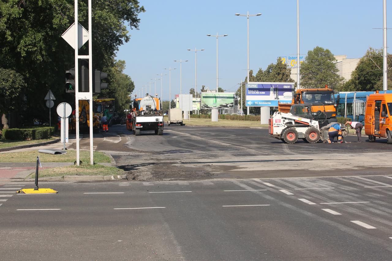 Zagreb: Zbog radova zatvoren dio Avenije Dubrovnik
