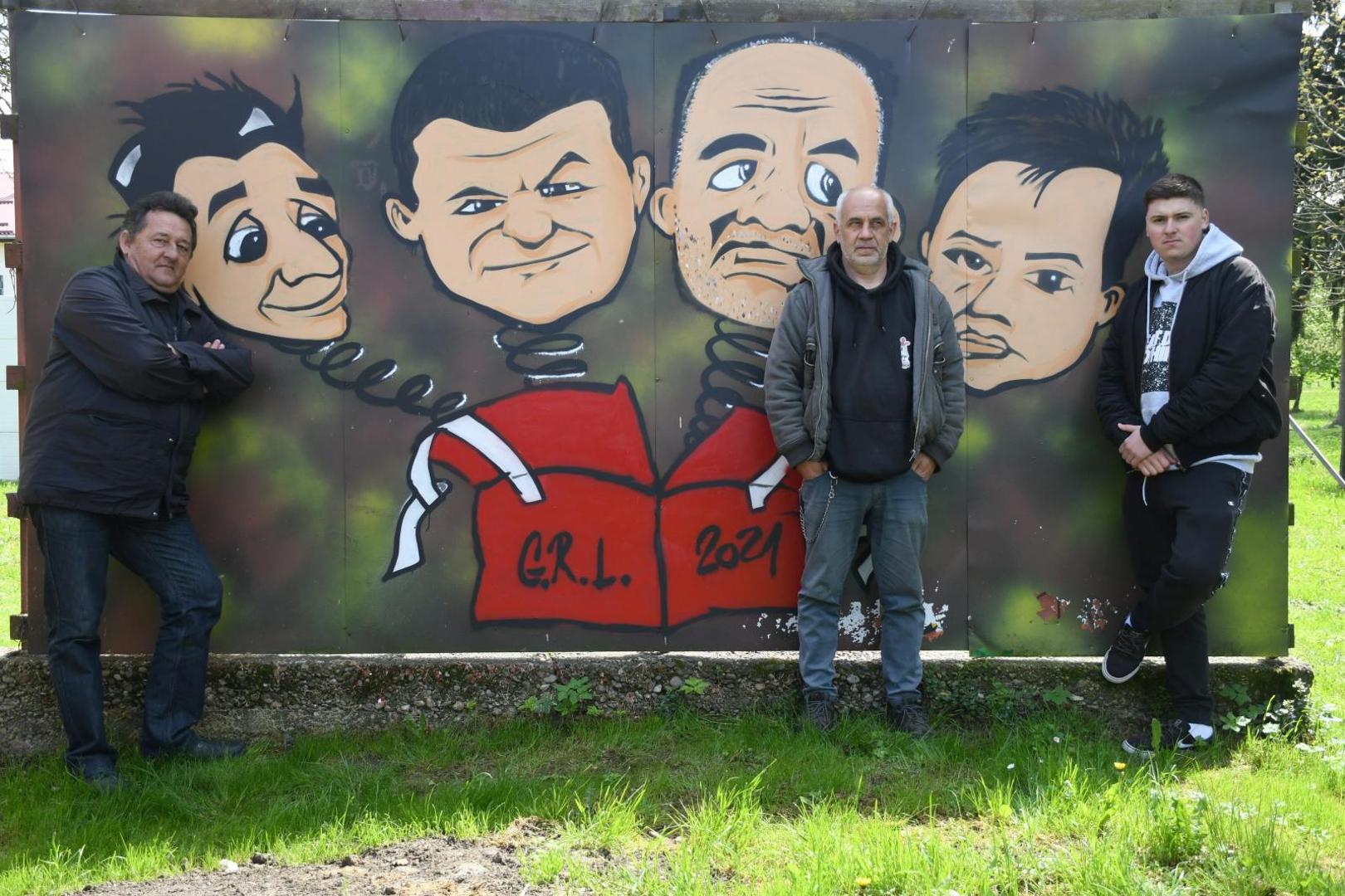 03.05.2021., Legrad - Turisticka patrola Vecernjeg lista. Legrad. Jedna od najvecih atrakcija je Grafiti ranc.  
Photo:Damir Spehar/PIXSELL