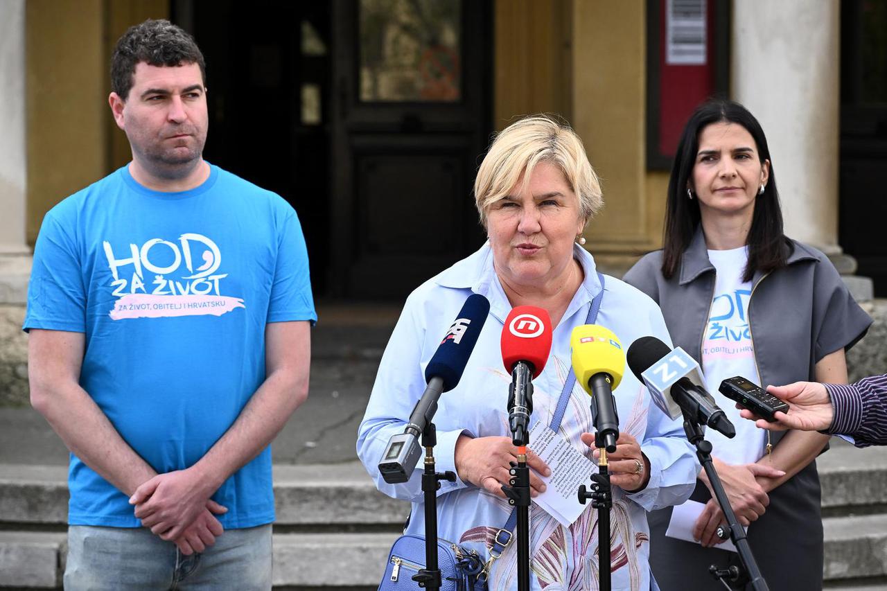 Zagreb: Konferencija za medije Hoda za život, obitelj i Hrvatsku
