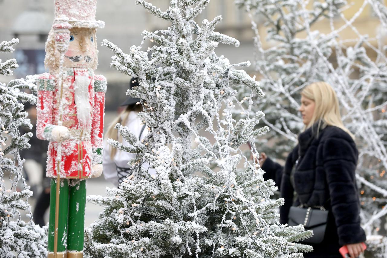Zagreb: Ni ove godine ništa od bijelog Božića