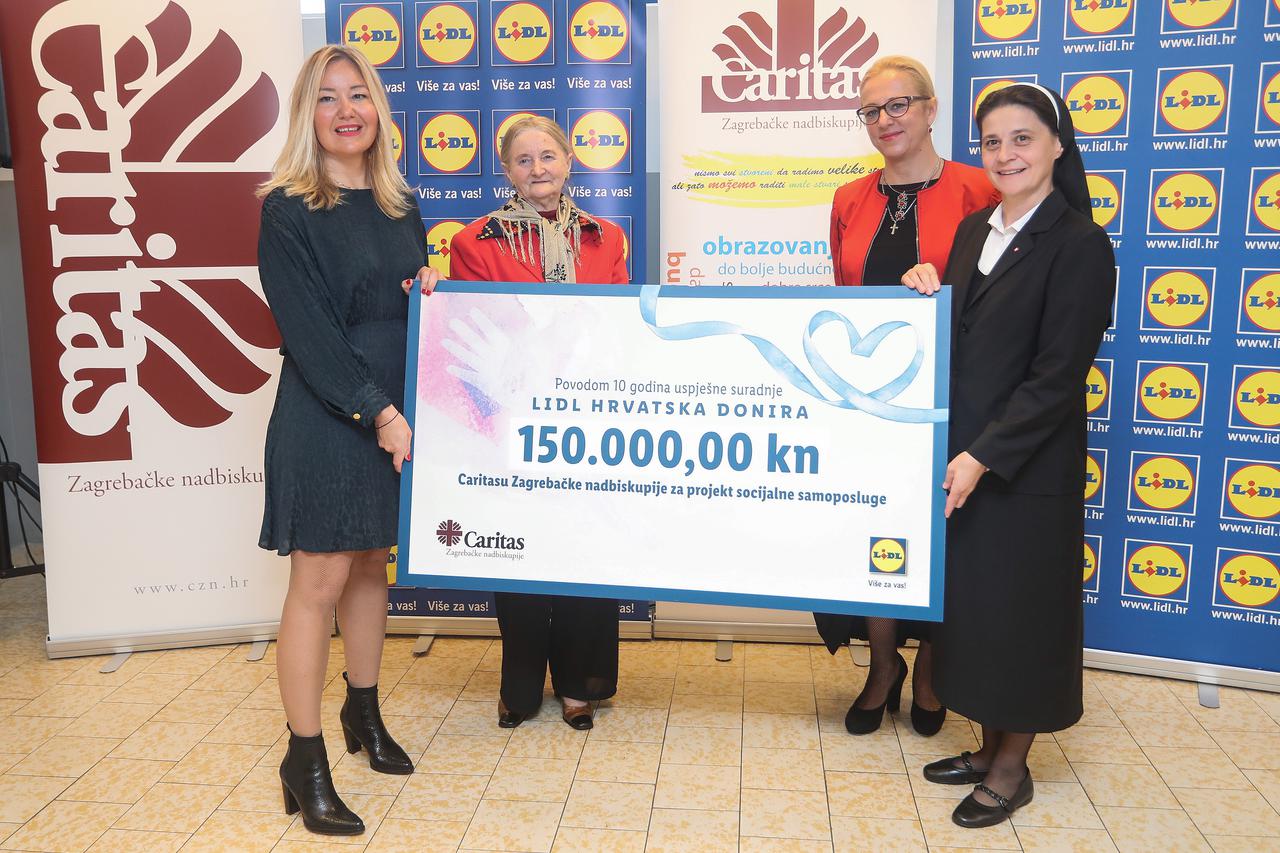 Lidl donirao 150 tisuća kuna za kupnju dostavnog vozila