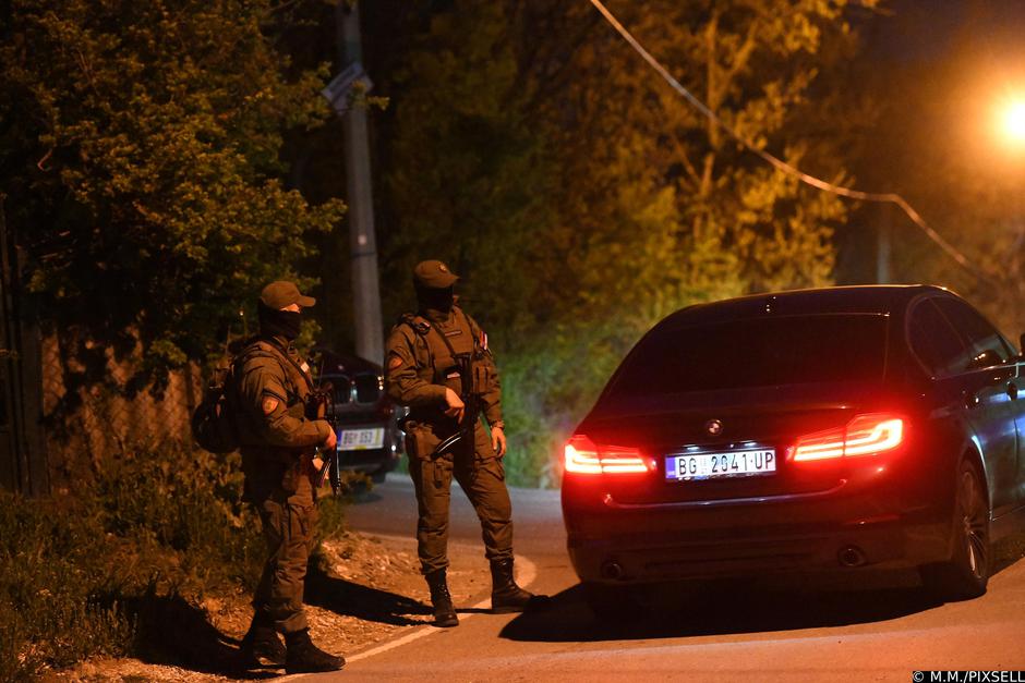 Beograd: Policijski pretres vikendice Veljka Belivuka, poznatijeg kao Velja Nevolja