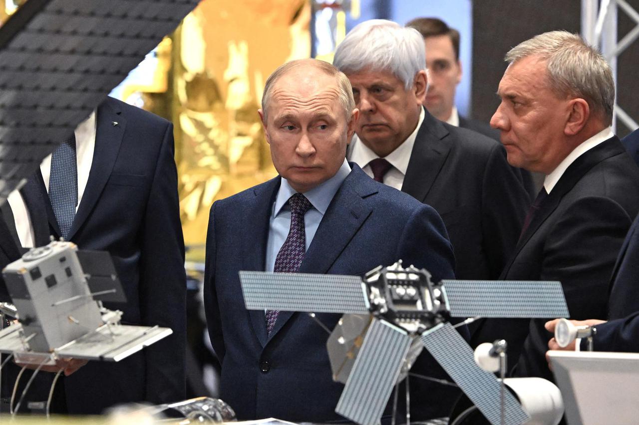 Russia's President Putin visits rocket and space centre outside Moscow
