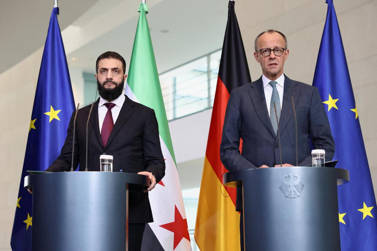 Syrian President Ahmed al-Sharaa visits Berlin