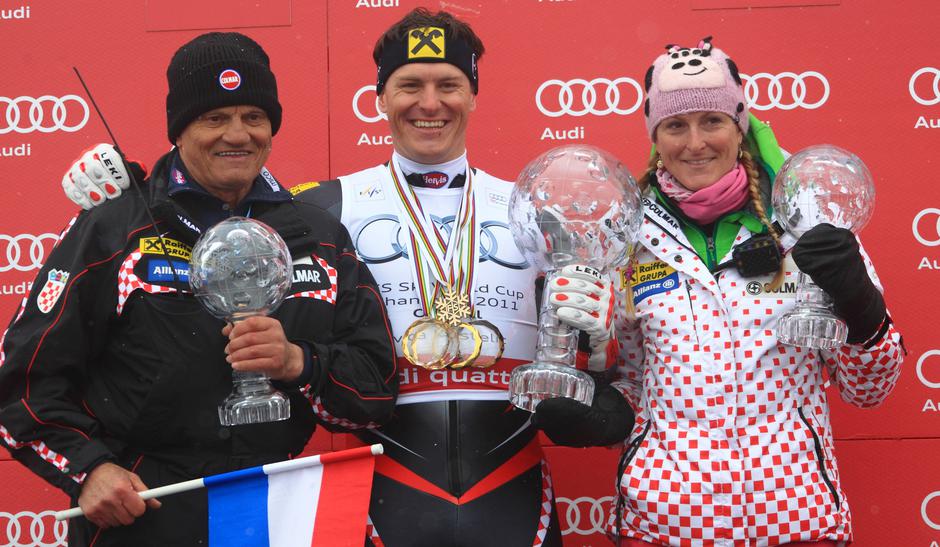 Ante, Ivica i Janica Kostelić