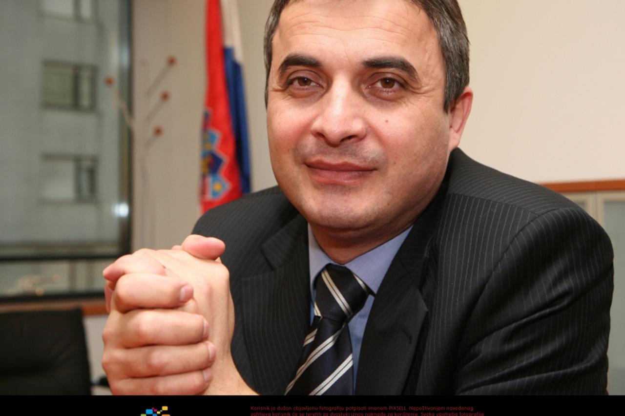 \'15.01.2007., Zagreb - Ante Samodol, predsjednik Uprave HANFE. Photo: Dalibor Urukalovic/Poslovni dnevnik/PIXSELL\'