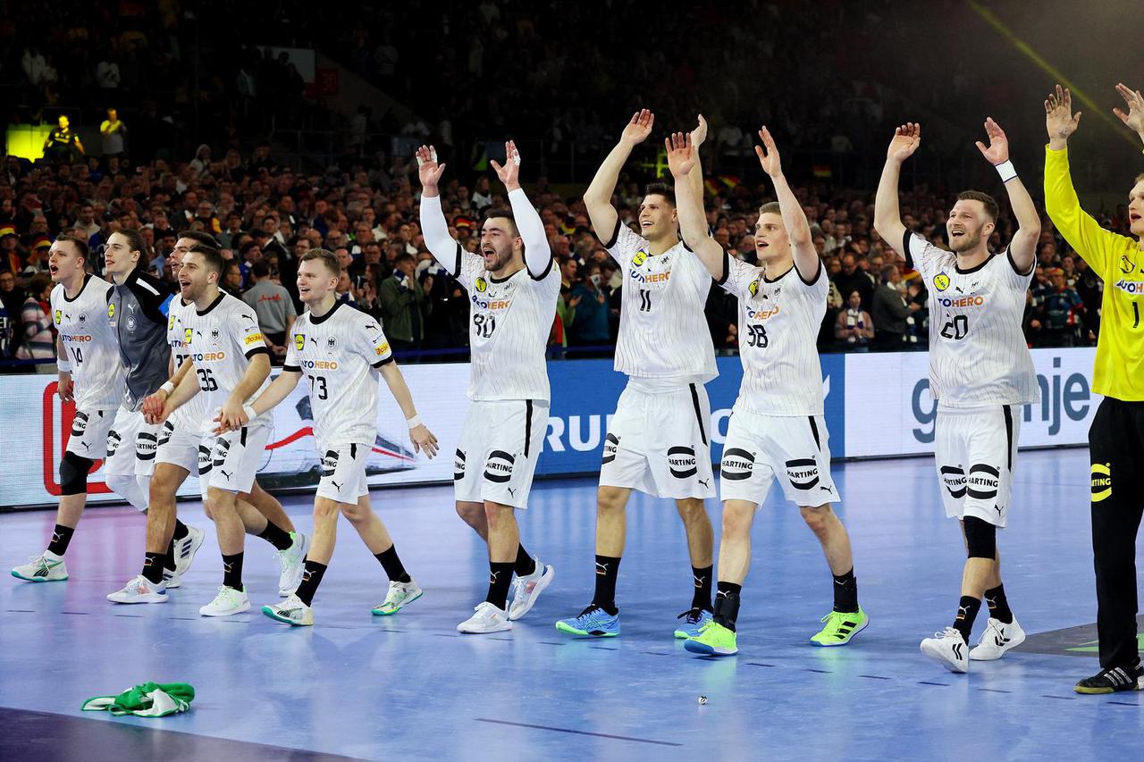 EHF 2024 Men's European Handball Championship - Preliminary Round - Group A - Germany v Switzerland