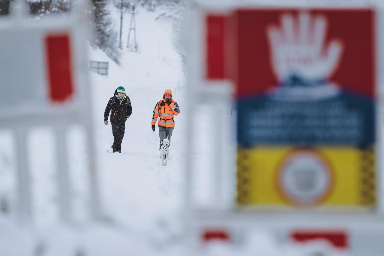 AUT, starke Schneefälle in Osttirol