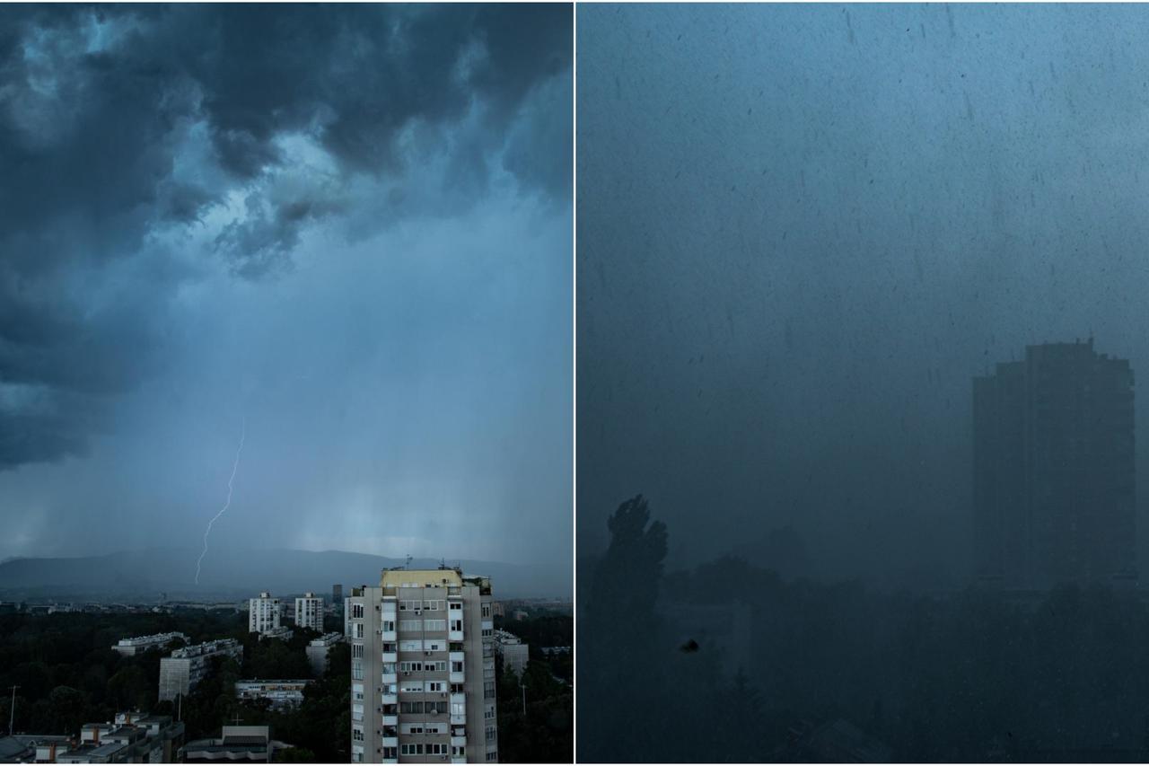Nevrijeme u Zagrebu