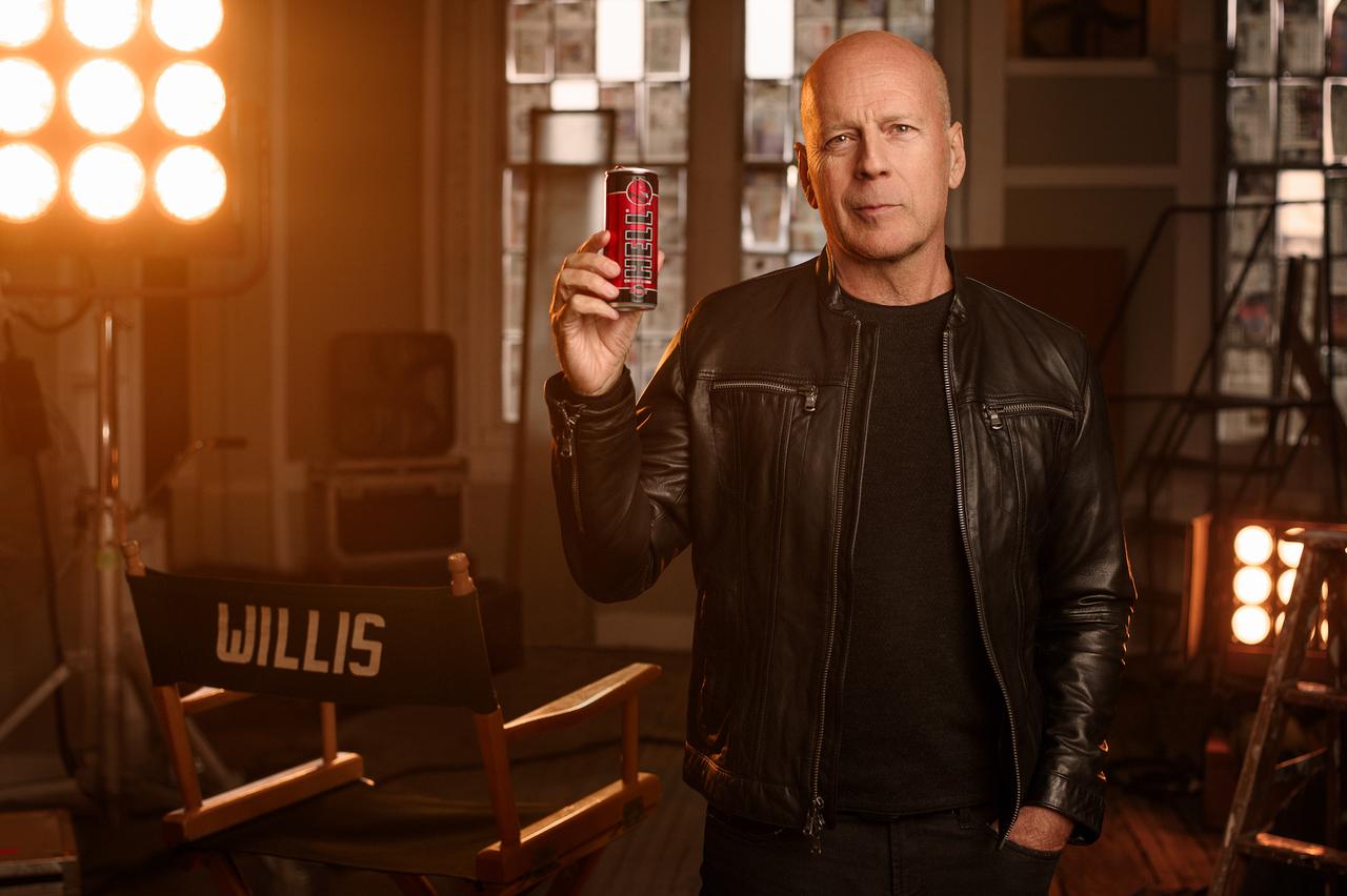 Bruce Willis je lice brenda HELL ENERGY