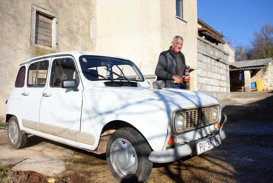 Vittorio Golčić jedini je stanovnik sela Muntrilj