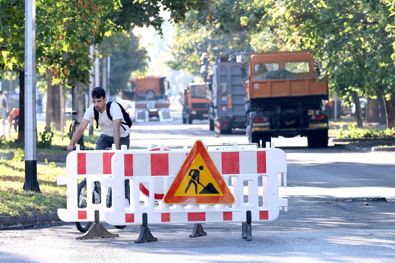 Zagreb: Dio Radničke zatvoren zbog asfaltiranja