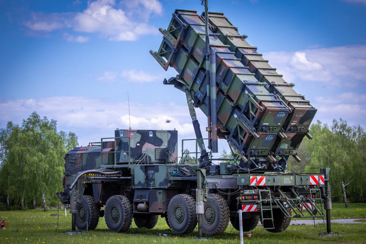 Patriot anti-aircraft missiles