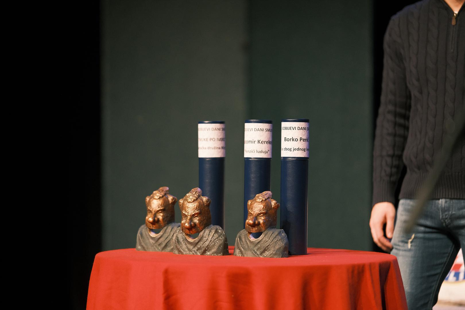 29.11.2025., Zagreb - U Histrionskom domu odrzala se dodjela nagrada 14. Bobijevih dana smijeha. Photo: Vid Redza/PIXSELL