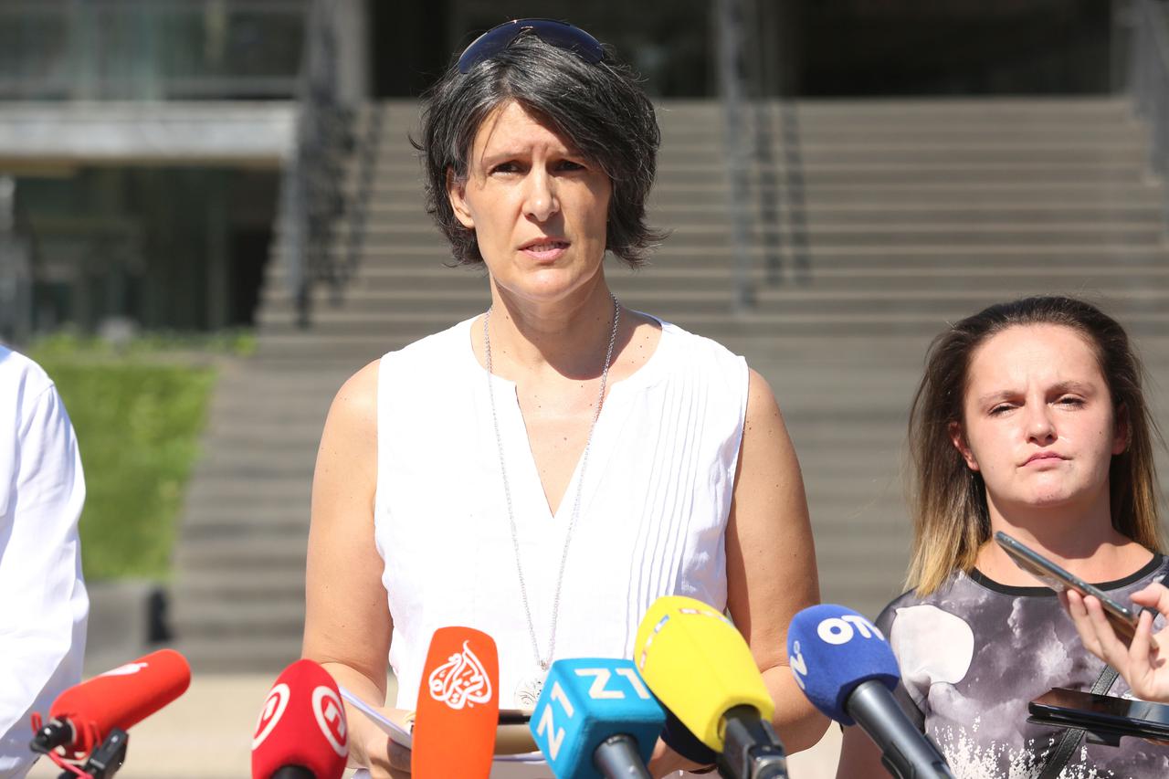 Zagreb: Dunja Jelić i Ivica Lovrić obratili se medijima 